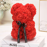 Rose Bear Flower Teddy